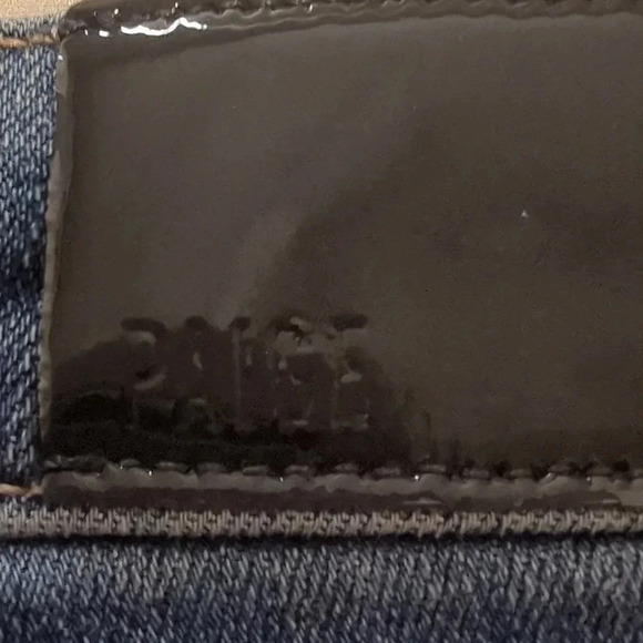 Paige Skyline Skinny Altered Cutoff Denim Shorts Size 27 - Picture 5 of 8